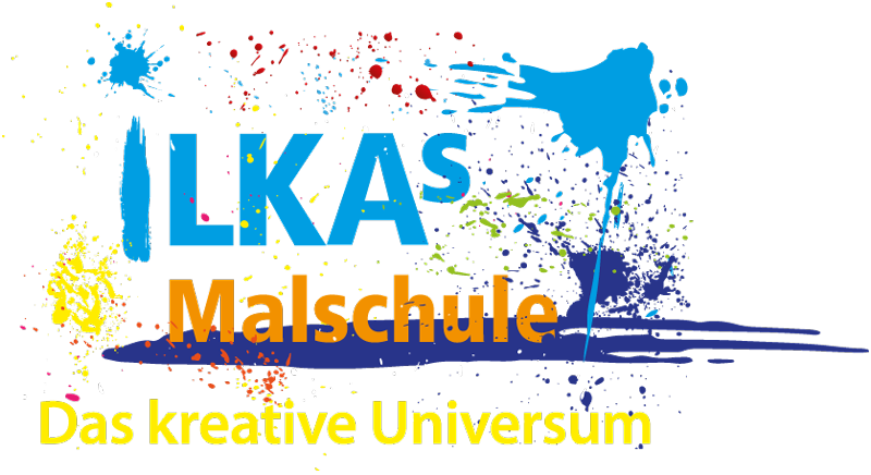 Ilkas Malschule - Das kreative Universum - Logo