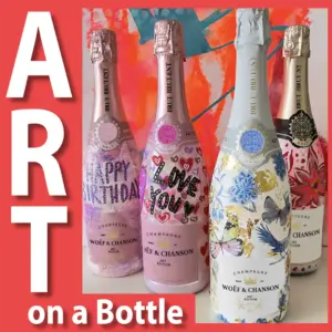 Shop Image zum Workshop 'Art on a Bottle' von Ilkas Malschule. @2025